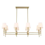 Arques 8 Lt Linear Chandelier - Image 3