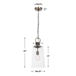 Rosston, 1 Lt Mini Pendant - Image 9