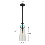 Saugus, 1 Lt Pendant - Image 10