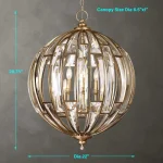 Vicentina, 6 Lt Pendant - Image 6