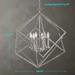 Euclid, 6 Lt Pendant - Image 9