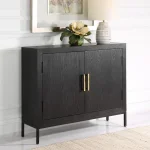 Front Range 2 Door Cabinet, Black - Image 11