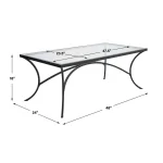 Alayna Coffee Table, Black - Image 11