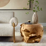 Sola Side Table, Bleached - Image 4