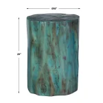 Habitat Accent Stool, Blue - Image 10