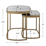 Vista Nesting Tables, S/2 - Image 9