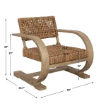 Rehema Accent Chair, Driftwood - Image 7