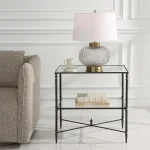 Henzler Lamp Table, Steel - Image 4