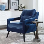 O'brien Armchair, Blue - Image 4