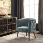 Haider Accent Chair, Slate Blue - Image 7