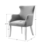 Yareena Wing Chair - Image 11
