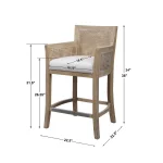 Encore Counter Stool, Natural - Image 11