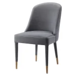 Brie Armless Chair, Gray, 2 Per Box, Priced Each - Image 5