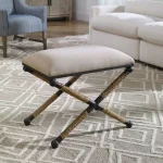 Firth Small Bench, Oatmeal - Image 4
