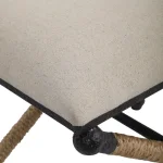 Firth Small Bench, Oatmeal - Image 7