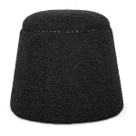Gumdrop Ottoman, Black