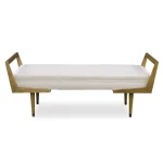 Waylon Bench, Ivory