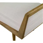 Waylon Bench, Ivory - Image 6