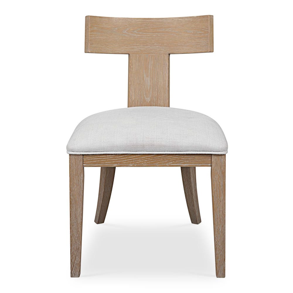 Idris Armless Chair, Natural