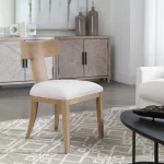 Idris Armless Chair, Natural - Image 4