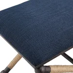 Firth Small Bench, Navy - Image 7