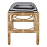 Laguna Small Bench, Striped - Image 7