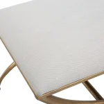 Crossing Small Bench, White - Image 7