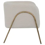 Jacobsen Accent Chair, Natural Shearling - Image 5