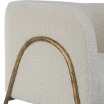 Jacobsen Accent Chair, Natural Shearling - Image 7