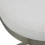 Ivanna Counter Stool, Silver - White - Image 8