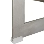 Ivanna Counter Stool, Silver - White - Image 9