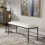 Avenham Bench, Black - Image 7