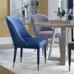 Brie Armless Chair, Sapphire, 2 Per Box, Priced Each - Image 4