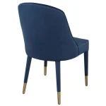 Brie Armless Chair, Sapphire, 2 Per Box, Priced Each - Image 6