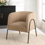 Jacobsen Accent Chair, Latte Shearling - Image 4