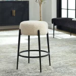 Arles Counter Stool, Black - Image 4