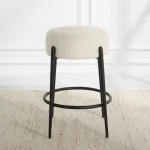Arles Counter Stool, Black - Image 5