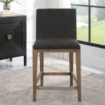 Klemens Counter Stool, Chocolate - Image 5