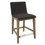Klemens Counter Stool, Chocolate - Image 6
