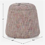 Gumdrop Ottoman, Confetti - Image 6