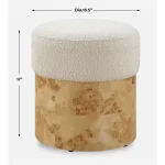 Swirls Ottoman - Image 7