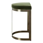 Ivanna Counter Stool, Brass - Moss - Image 7