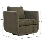 Abound Swivel Chair, Herb - Image 10