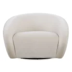 Desoto Swivel Chair, Cream
