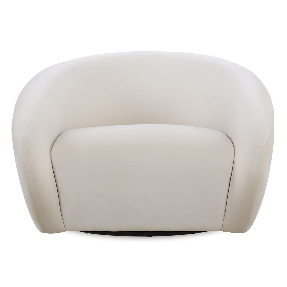 Desoto Swivel Chair, Cream
