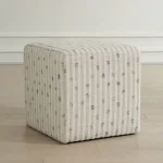 Joie Ottoman, Sea Blue - Image 4