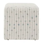 Joie Ottoman, Sea Blue - Image 6