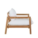 Monterey Teak Outdoor Lounge Chair - Image 3