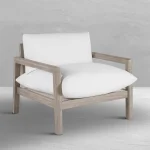 Monterey Teak Outdoor Lounge Chair - Image 5