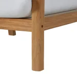 Monterey Teak Outdoor Loveseat - Image 11